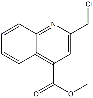 2-Chloromethyl-quinoline-4-carboxylic acid methyl ester Struktur