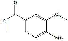 4-amino-3-methoxy-N-methylbenzamide Struktur