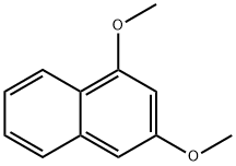 Naphthalene, 1,3-dimethoxy- Struktur