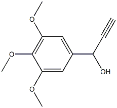 1-(3,4,5-trimethoxyphenyl)prop-2-yn-1-ol Struktur