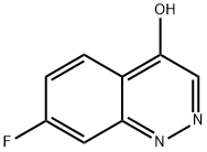 7-Fluoro-cinnolin-4-ol Struktur