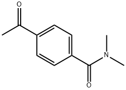 4-Acetyl-N,N-dimethylbenzamide Struktur