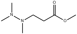 methyl 3-(1,2,2-trimethylhydrazinyl)propanoate Structure