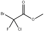 Methylbromochlorofluoroacetate Struktur