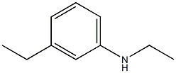 BENZENAMINE,N,3-DIETHYL- Struktur