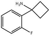 1-(2-fluorophenyl)Cyclobutanamine Struktur