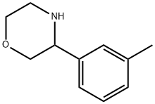 3-(3-METHYLPHENYL)MORPHOLINE Struktur