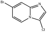 7-Bromo-3-chloro-imidazo[1,2-a]pyridine Struktur