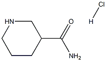 PIPERIDINE-3-CARBOXAMIDE HCL Struktur