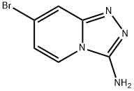 7-bromo-[1,2,4]triazolo[4,3-a]pyridin-3-amine Struktur