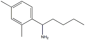 1-(2,4-DIMETHYLPHENYL)PENTYLAMINE Struktur