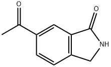 6-ACETYL-2,3-DIHYDRO-1H-ISOINDOL-1-ONE Struktur