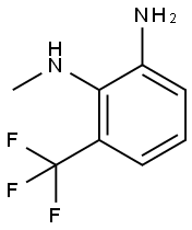 N1-methyl-6-(trifluoromethyl)benzene-1,2-diamine Struktur