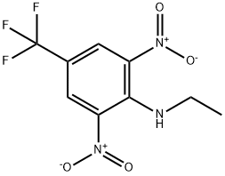 2,6-DINITRO-N-ETHYL-4-(TRIFLUOROMETHYL)ANILINE Struktur