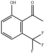 1-(2-hydroxy-6-(trifluoromethyl)phenyl)ethanone Struktur