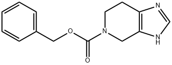 benzyl 6,7-dihydro-3H-imidazo[4,5-c]pyridine-5(4H)-carboxylate Struktur