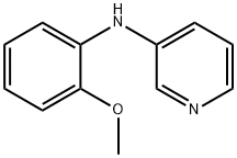 N-(2-Methoxyphenyl)pyridin-3-amine Struktur