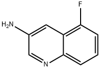 5-fluoroquinolin-3-amine Struktur