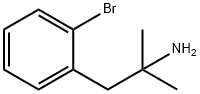 1-(2-bromophenyl)-2-methylpropan-2-amine Struktur