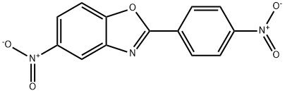 2-(4-nitrophenyl)-5-nitrobenzoxazole Struktur