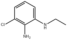 3-chloro-N1-ethylbenzene-1,2-diamine Struktur