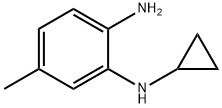 N1-cyclopropyl-5-methylbenzene-1,2-diamine Struktur