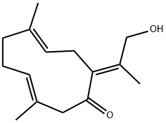 13-Hydroxygermacrone Struktur