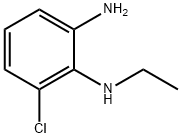 6-chloro-N1-ethylbenzene-1,2-diamine Struktur