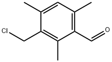 2,4,6-trimethyl-3-(chloromethyl)benzaldehyde Struktur