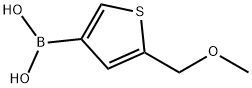 B-[5-(methoxymethyl)-3-thienyl]boronic acid Struktur