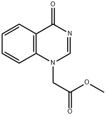 Methyl 2-(4-oxoquinazolin-1(4H)-yl)acetate Struktur