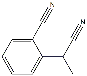 2-(1-cyanoethyl)benzonitrile Struktur