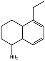 5-ETHYL-1,2,3,4-TETRAHYDRO-1-NAPHTHALENAMINE Struktur