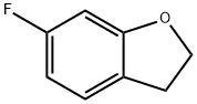 6-Fluoro-2,3-dihydrobenzofuran Struktur