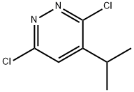 3,6-dichloro-4-isopropylpyridazine Struktur