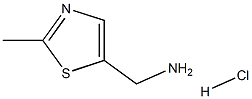 (2-methylthiazol-5-yl)methanamine hydrochloride Struktur