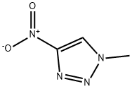 1-methyl-4-nitro-1H-1,2,3-Triazole Struktur