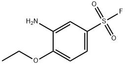 3-AMINO-4-ETHOXYBENZENESULFONYL FLUORIDE Struktur