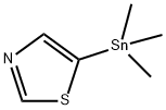 5-(trimethylstannyl)Thiazole Struktur