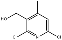 (2,6-dichloro-4-methylpyridin-3-yl)methanol Struktur