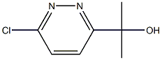 2-(6-Chloro-pyridazin-3-yl)-propan-2-ol Struktur