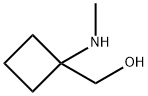 1-(methylamino)cyclobutanemethanol Struktur