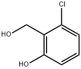 3-Chloro-2-hydroxymethyl-phenol Struktur