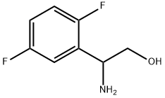 2-AMINO-2-(2,5-DIFLUOROPHENYL)ETHAN-1-OL Struktur