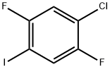 4-Chloro-2,5-difluoroiodobenzene Struktur