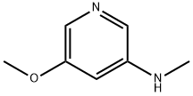 (5-Methoxy-pyridin-3-yl)-methyl-amine Struktur