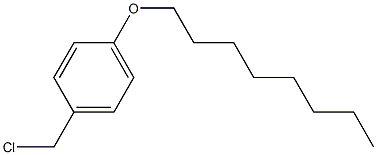 4-(Octyloxy)benzyl chloride Struktur