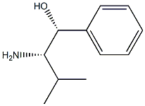 (1R,2S)-2-amino-3-methyl-1-phenylbutan-1-ol Struktur