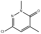 6-Chloro-2,4-dimethylpyridazin-3(2H)-one Struktur