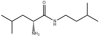 Pentanamide, 2-amino-4-methyl-N-(3-methylbutyl)-, (2R)- Struktur